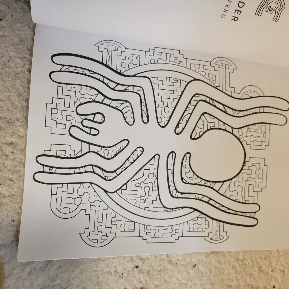 Ancient Aliens The Coloring Book 2016 History Channel Unused Pages 1 Cover Page